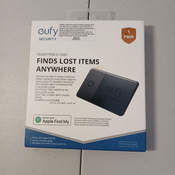 Eufy Other - Eufy Smart Security Track Card Works with Apple Find My App Wallet Tracker NEW